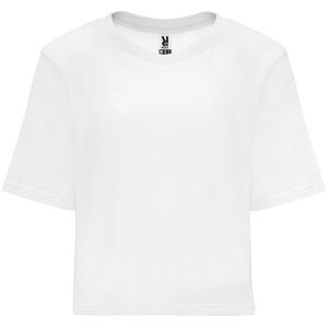 Roly CA6687 - DOMINICA Cropped and loose-fitted short-sleeve  t-shirt for women