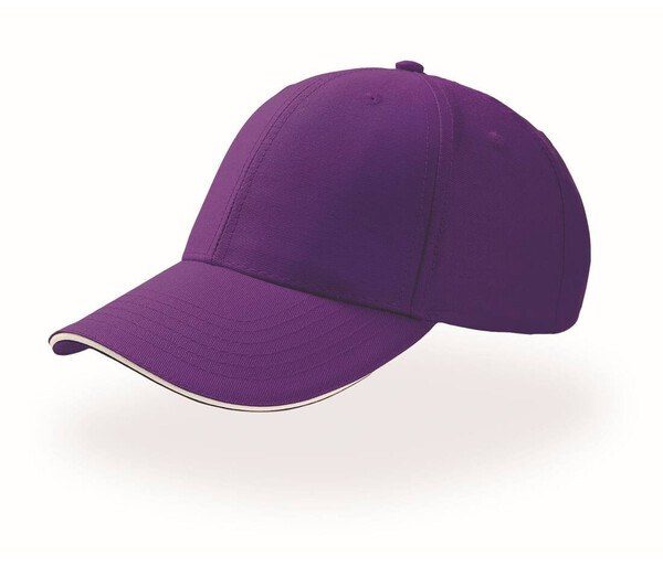 Atlantis AT094 - 6-panel cap with sandwich visor