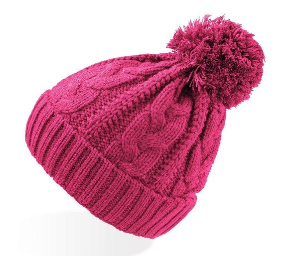 Atlantis AT136 - Nordic Twist Fleece-Lined Winter Beanie