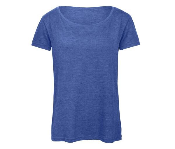 B&C BC056 - Camiseta de tres mezclas para mujer