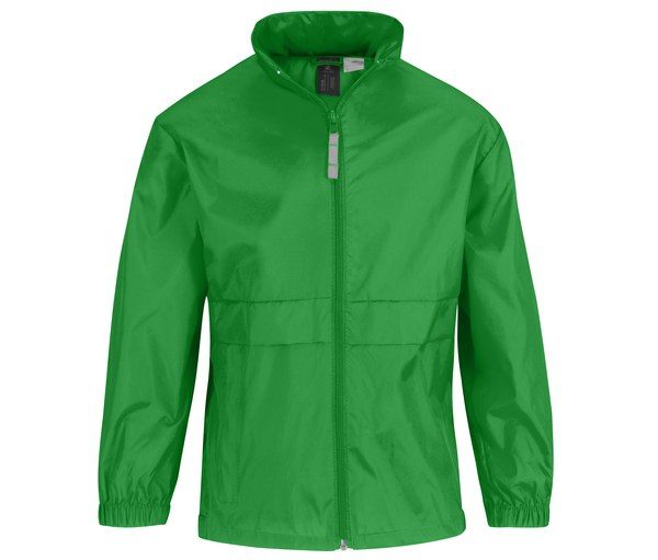 B&C BC301 - Compact Nylon Windbreaker with Concealed Hood