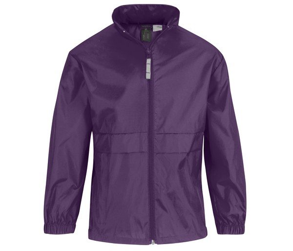 B&C BC301 - Compact Nylon Windbreaker with Concealed Hood