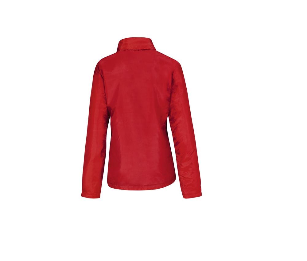 B&C BC325 - Women's microfleece lined windbreaker jacket