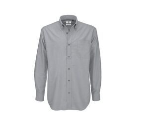 B&C BC700 - Långärmad Oxford-skjorta för män