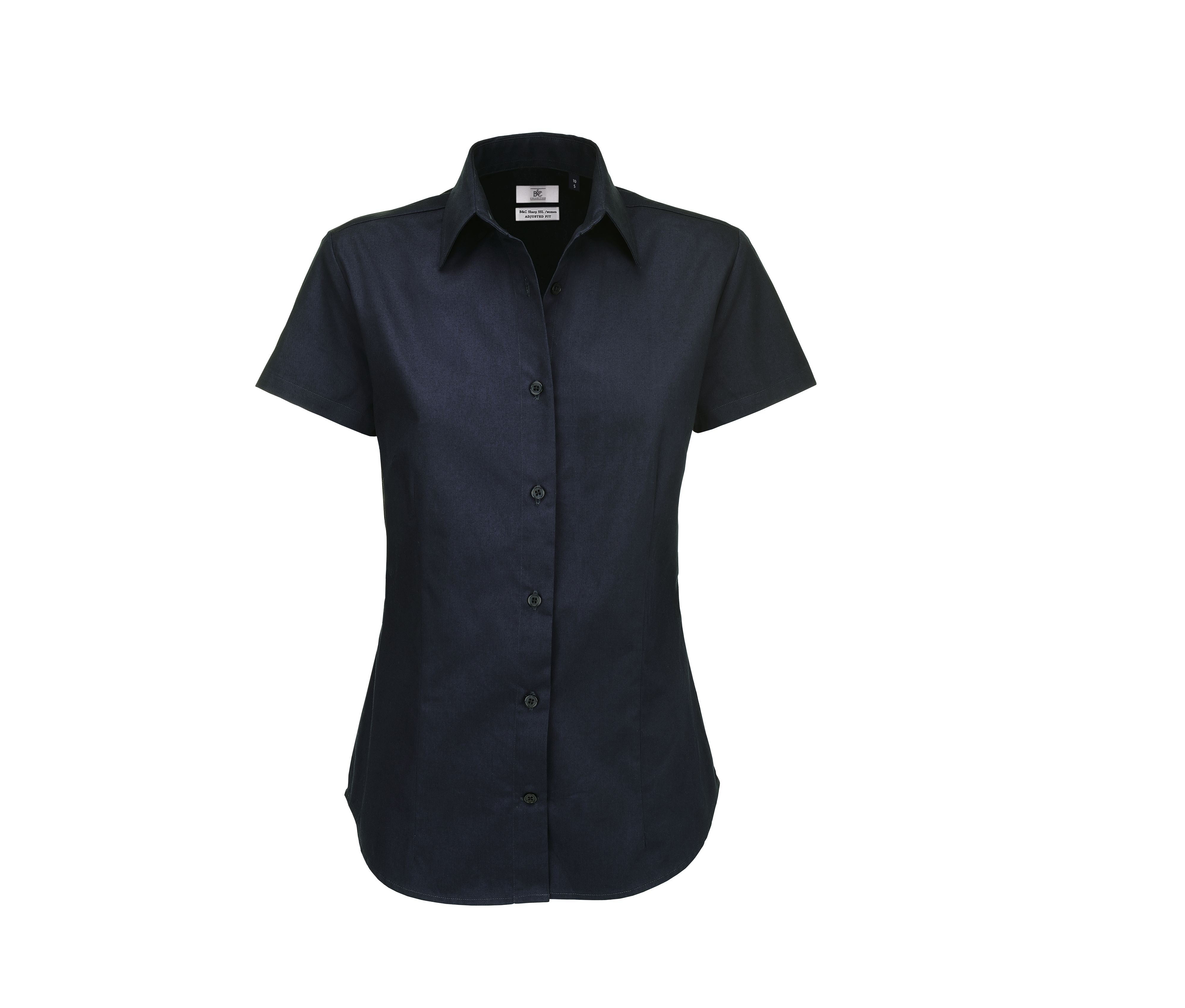 B&C BC718 Camisa Sharp Manga Corta para mujer | Wordans España Camisa Manga Corta Mujer Sharp de B&C C&M