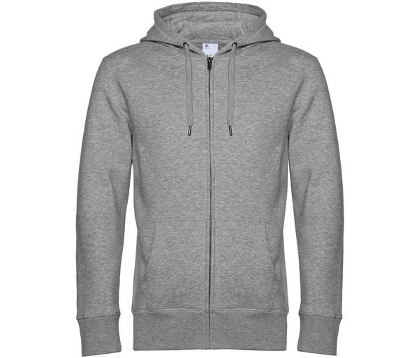 B&C BCU03K - Luxury Comfort Cotton Blend Zipped Hoodie