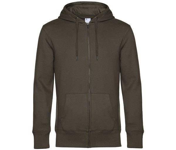 B&C BCU03K - Luxury Comfort Cotton Blend Zipped Hoodie