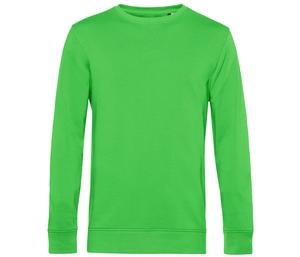 B&C BCU31B - Organic Round Neck Sweatshirt Apple Green