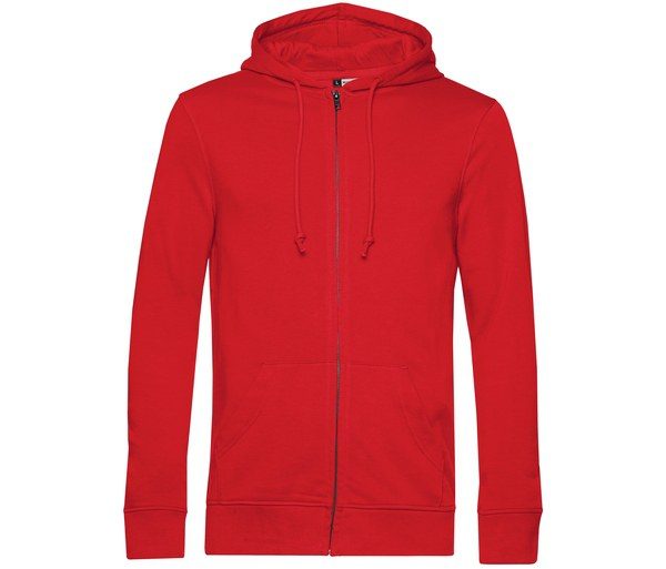 B&C BCU35B - Organic Zipped Hoodie