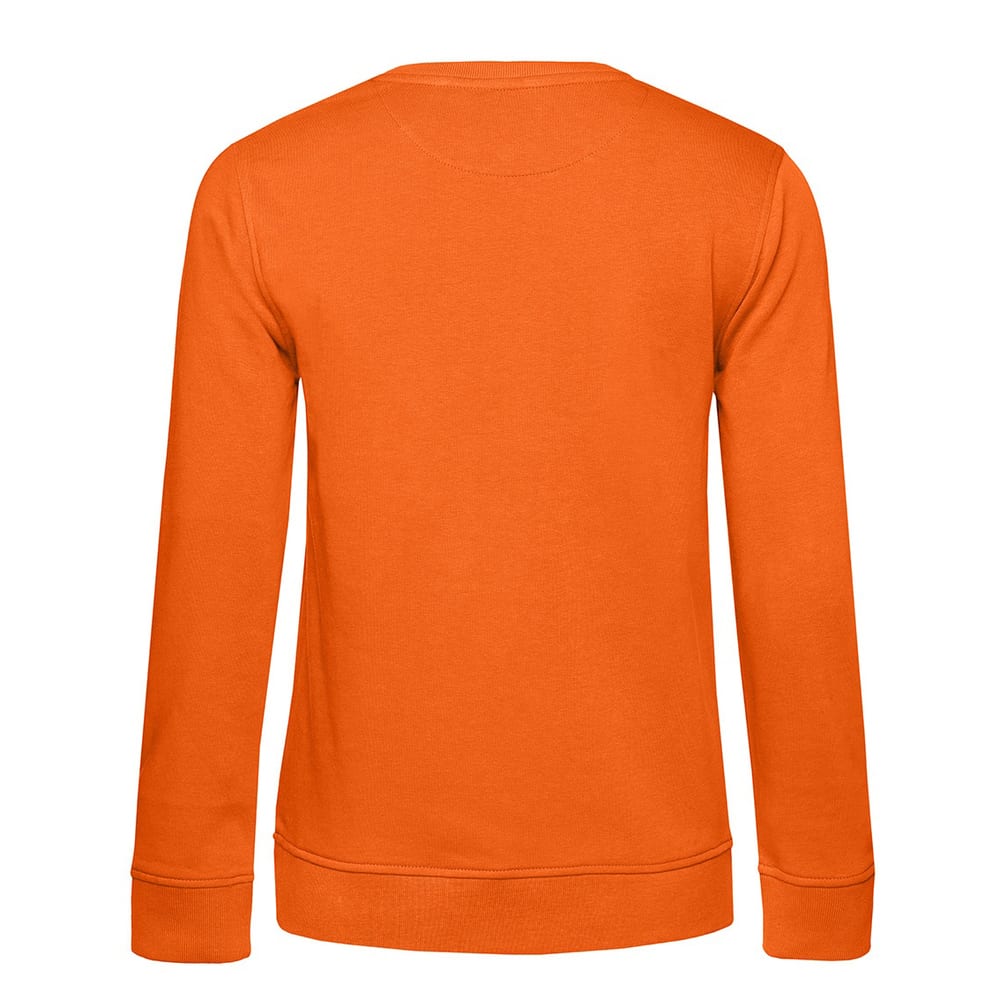 B&C BCW32B - Bio-sweatshirt voor dames met ronde hals