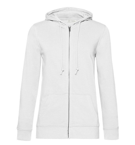 B&C BCW36B - Sudadera con sudadera con cremallera orgánica para mujeres