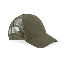 Beechfield BF060 - Organic cotton mesh cap Olive Green