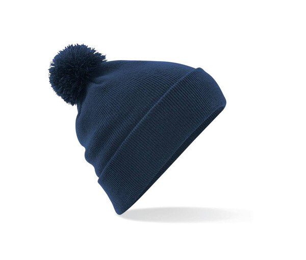 Beechfield BF426 - Elegant Faux Fur Pompom Beanie for All Seasons