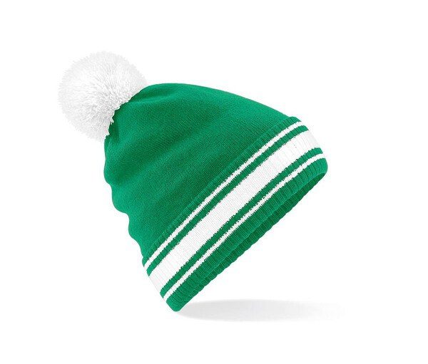 Beechfield BF472 - Beechfield BF472 Two-Tone Pompom Winter Beanie