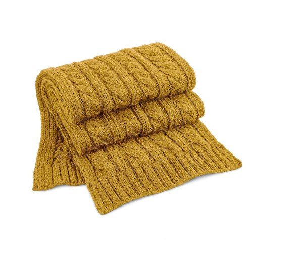 Beechfield BF499 - Beechfield Unisex Cozy Cable Knit Winter Scarf