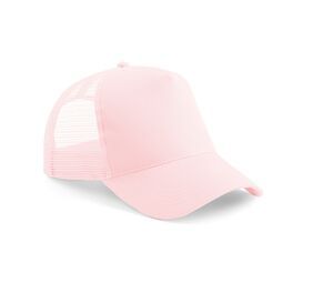Beechfield BF640 - Boné de caminhoneiro americano Pastel Pink / Pastel Pink