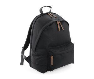 Bagbase BG255 - Trendy faux leather backpack Black
