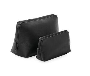 Bagbase BG751 - Faux leather pouch Black / Black