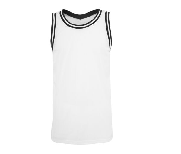 Build Your Brand BY009 - Breathable Sports Mesh Tank Top for Active Comfort