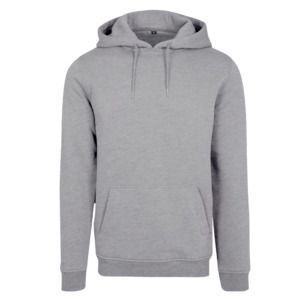 Build Your Brand BY011 - Hooded Sweatshirt Heavy Heather Grey
