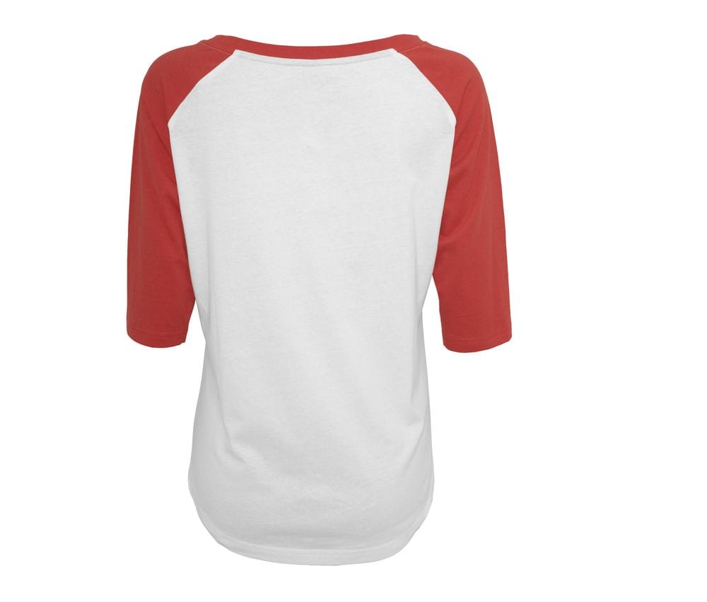 Build Your Brand BY022 - T-Shirt 3/4 sleeve baseball
