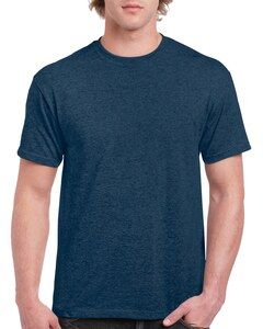 Gildan GN200 - Ultra Cotton™ Adult T-Shirt Heather Navy