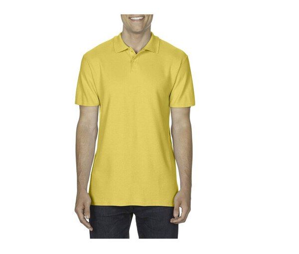 Gildan GN480 - Mens Classic Ringspun Cotton Pique Polo Shirt