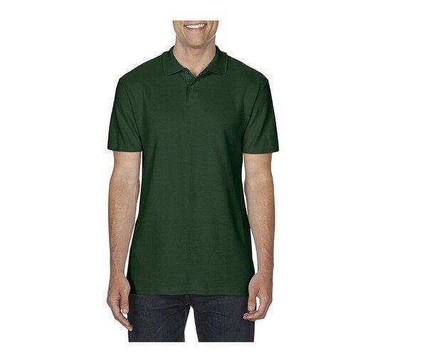 Gildan GN480 - Mens Classic Ringspun Cotton Pique Polo Shirt