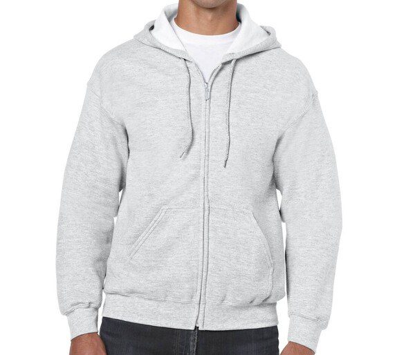 Gildan GN960 - Mens All-Season Full Zip Hoodie with Kangaroo Pockets