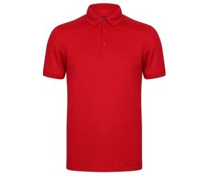 Henbury HY460 - Men's Polo Shirt in stretch polyester Red