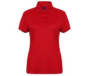 Henbury HY461 - Women's Polo stretch polyester Red