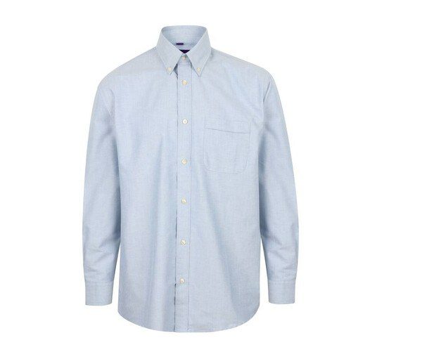 Henbury HY510 - Classic Mens Oxford Shirt with Anti-Crease Finish