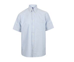 Henbury HY515 - Men's oxford shirt Pool Blue