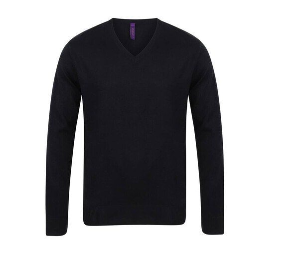 Henbury HY720 - Henbury Mens Classic V-Neck Sweater