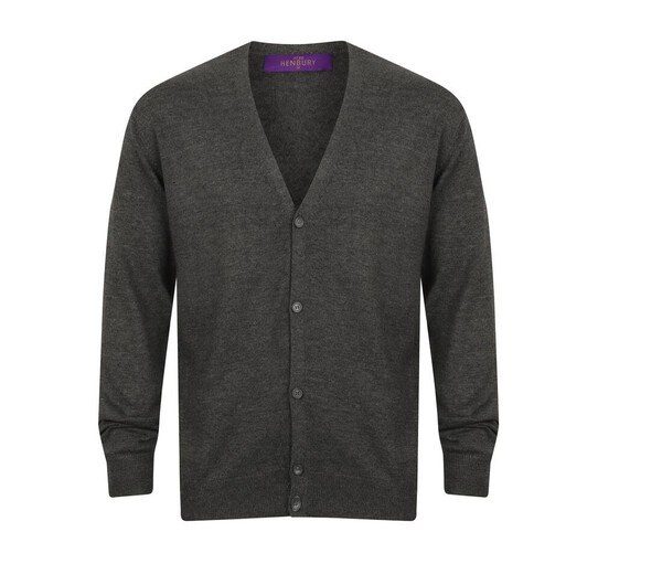 Henbury HY722 - Cardigan Elegante para Hombre Henbury HY722