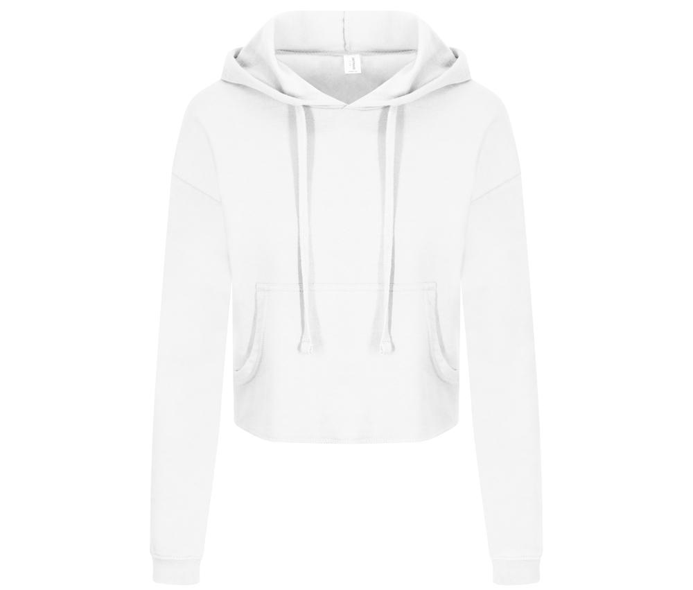 AWDIS JUST HOODS JH016 - Kort sweatshirt til kvinder