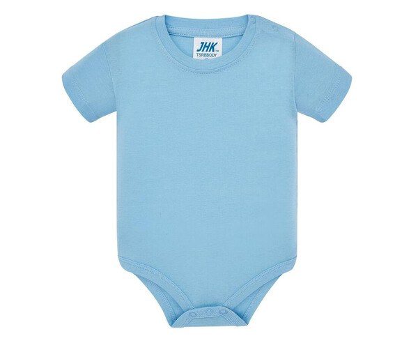 JHK JHK100 - Soft Cotton Baby Bodysuit with Easy Snap Closures