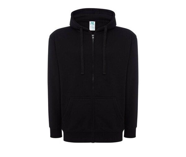 JHK JK297 - JHK Unisex Premium Zip-Up Hoodie with Kangaroo Pockets