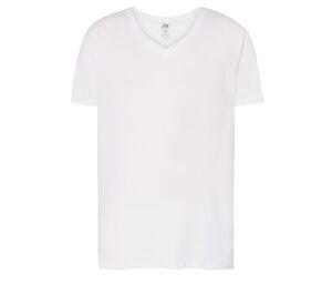 JHK JK401 - V-neck T-shirt 160 White
