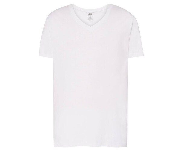 JHK JK401 - Ultra-Soft Enzyme Washed V-Neck Cotton Tee