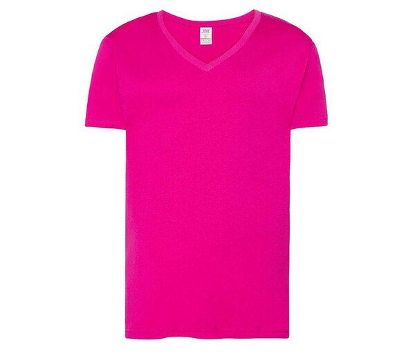 JHK JK401 - Ultra-Soft Enzyme Washed V-Neck Cotton Tee