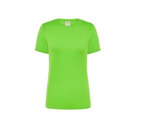JHK JK901 - Woman sport T-shirt Lime Fluor