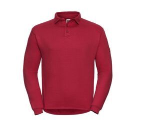 Russell JZ012 - Heavy Duty Collar Sweatshirt Classic Red