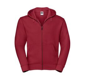 Russell JZ266 - Zip Hooded Sweat-Shirt Classic Red