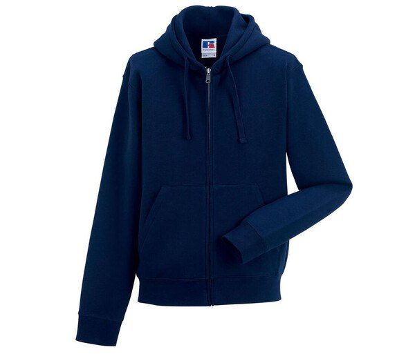 Russell JZ266 - Sudadera con capucha con cremallera auténtica para hombre