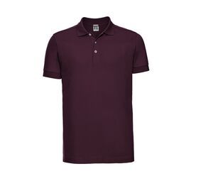 Russell JZ566 - Men's Cotton Polo Shirt Burgundy