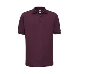Russell JZ599 - Men's Short Sleeve Polo Shirt Burgundy
