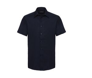 Russell Collection JZ923 - Fitted Oxford Shirt Bright Navy