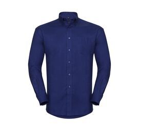 Russell Collection JZ932 - Men's Oxford Shirt Bright Royal