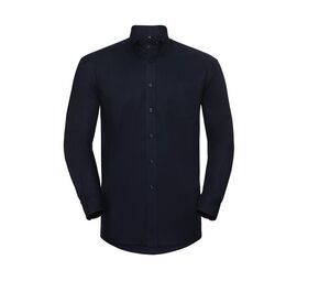 Russell Collection JZ932 - Men's Oxford Shirt Bright Navy